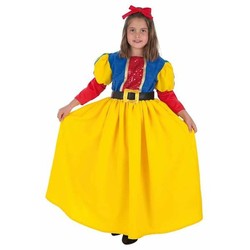 Disfraz Niños Blancanieves - BigBuy Carnival 4 Piezas - Compra online en MegaJuguetes