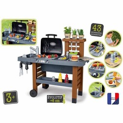 Juego Simbólico Niños: Cocina Smoby Garden Kitchen Barbacoa 43 Piezas - Compra online en MegaJuguetes 2