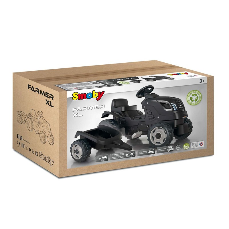 Correpasillos Smoby Tractor Remolque Farmer XL