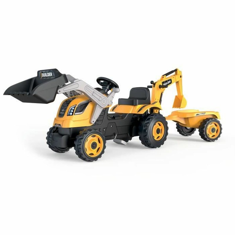 Juguetes Exterior Niños: Correpasillos Smoby Tractor y Remolque - Compra online en MegaJuguetes