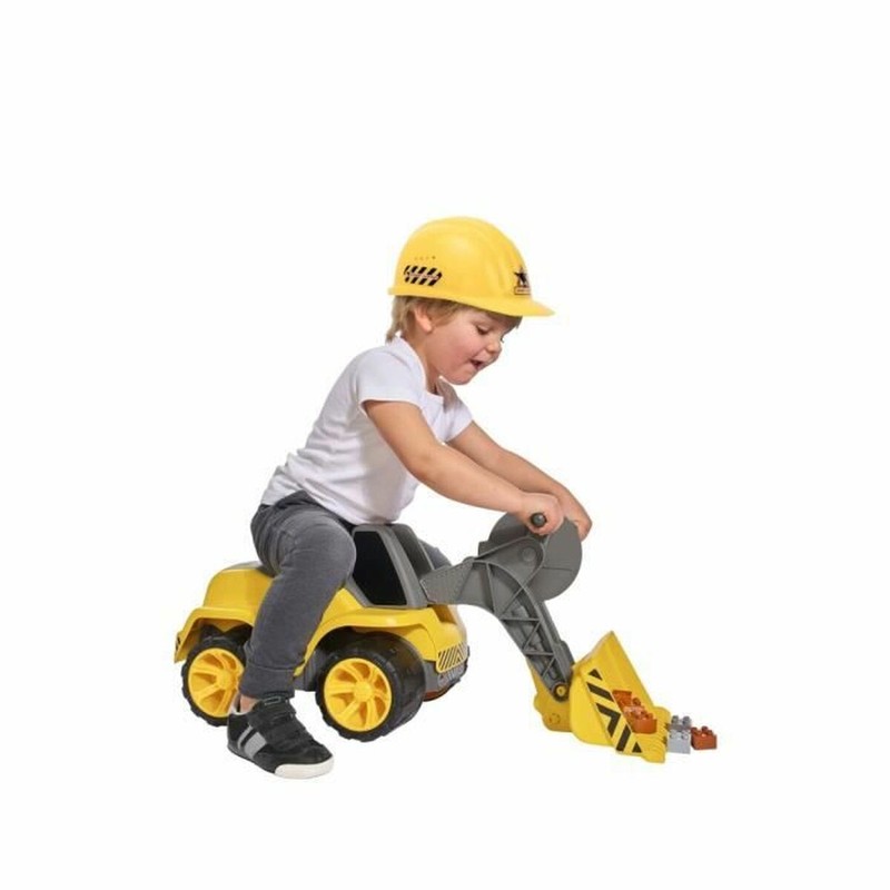 Juguetes Exterior Niños Correpasillos Excavadora Simba 22cm