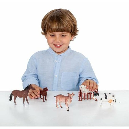 Figuras Animales Granja Niños: Set Moltó 6 Piezas Educativas