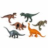 Figuras Acción Niños Moltó: Set de Dinosaurios Plástico 6 Piezas - Compra online en MegaJuguetes