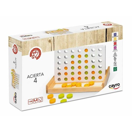 Juegos Mesa Niños Cayro 4 en Raya - Juego Educativo