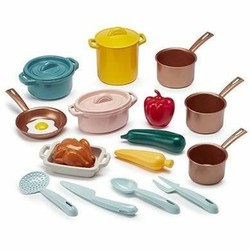 Juego Simbólico Niños: Vajilla Ecoiffier 20 Piezas para Pequeños Chefs - Compra online en MegaJuguetes 2