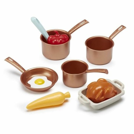 Juego Simbólico Niños: Vajilla Ecoiffier 20 Piezas para Pequeños Chefs