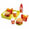 Juego Simbólico Niños Ecoiffier: Set de Alimentos Hamburger Tray - Compra online en MegaJuguetes