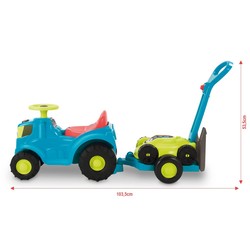 Juguetes Exterior Niños - Correpasillos Ecoiffier Tractor Remolque - Compra online en MegaJuguetes 2