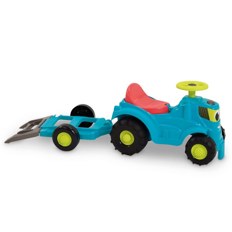 Juguetes Exterior Niños - Correpasillos Ecoiffier Tractor Remolque