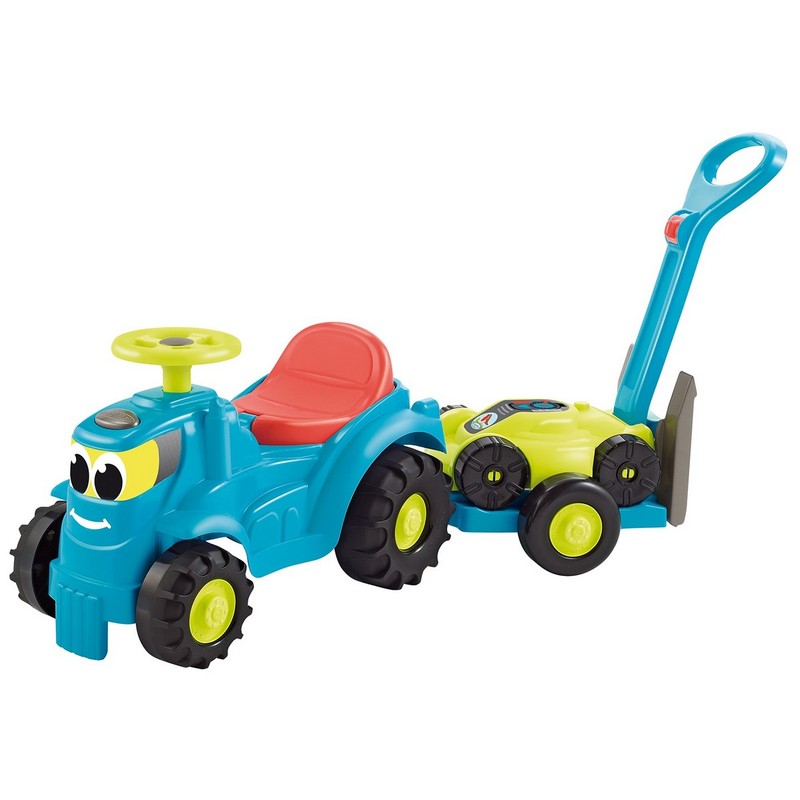 Juguetes Exterior Niños - Correpasillos Ecoiffier Tractor Remolque
