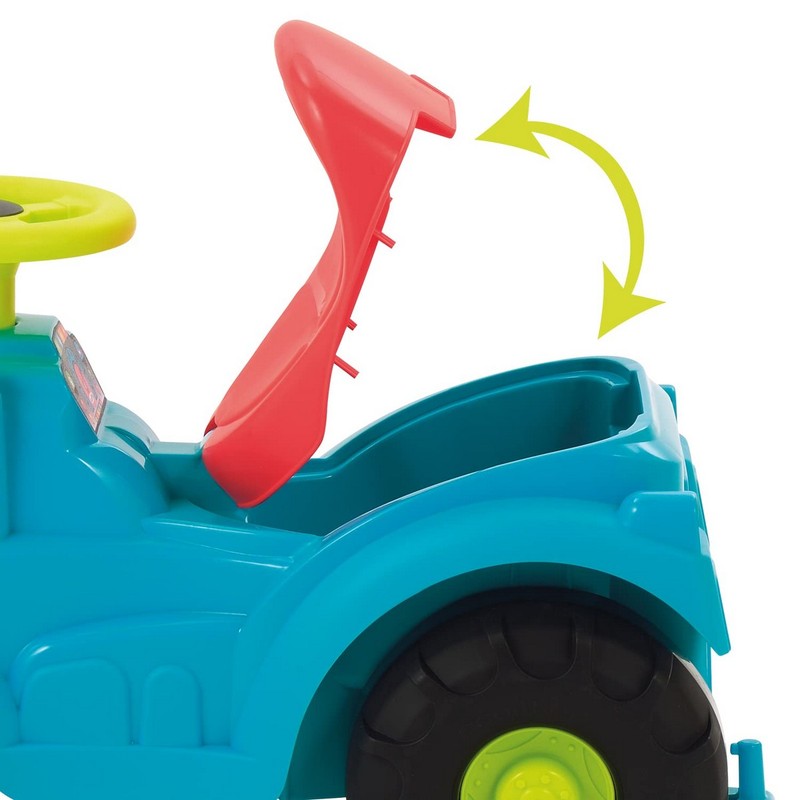 Juguetes Exterior Niños - Correpasillos Ecoiffier Tractor Remolque