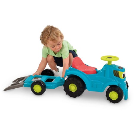 Juguetes Exterior Niños - Correpasillos Ecoiffier Tractor Remolque