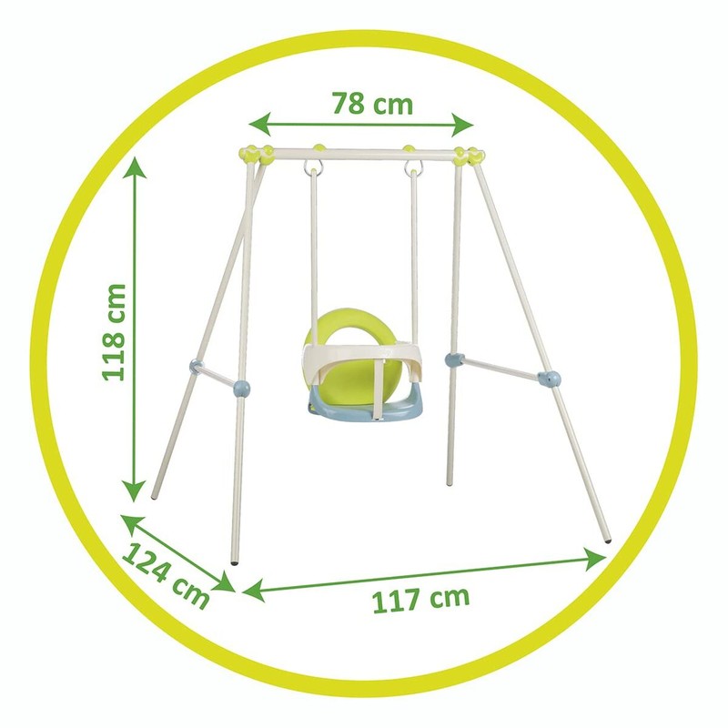Juguetes Construcción Niños: Columpio Smoby para Montar y Jugar