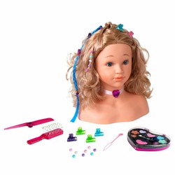 Muñecas Niñas: Cabeza de Peinado Klein PRINCESS CORALIE - Compra online en MegaJuguetes
