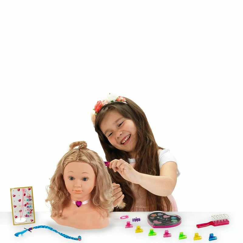 Muñecas Niñas: Cabeza de Peinado Klein PRINCESS CORALIE
