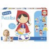Puzzle Infantil Educa Folk Tales - 5 Piezas de Madera - Compra online en MegaJuguetes