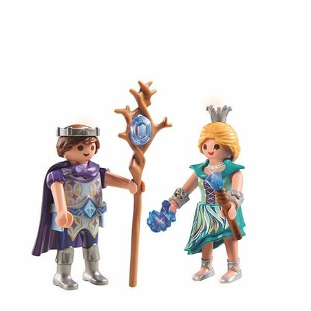 Figuras Acción Niños Playmobil Príncipe Princesa Articuladas Dúo