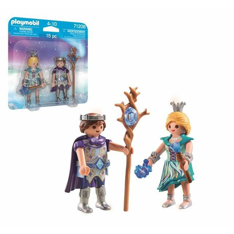 Figuras Acción Niños Playmobil Príncipe Princesa Articuladas Dúo
