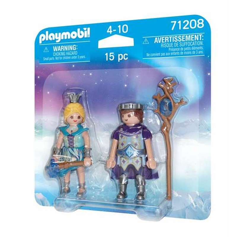Figuras Acción Niños Playmobil Príncipe Princesa Articuladas Dúo
