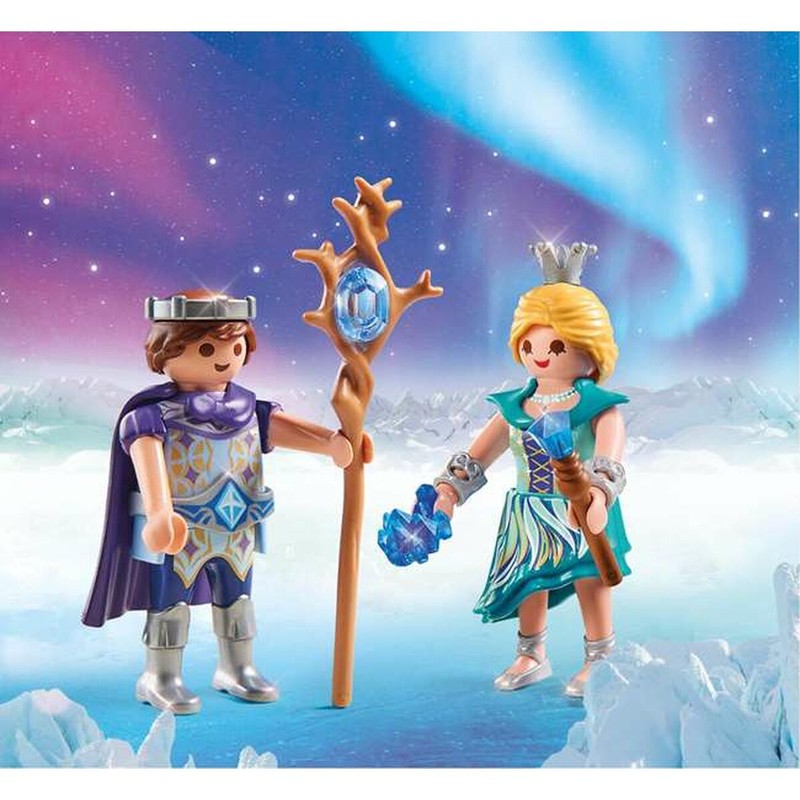 Figuras Acción Niños Playmobil Príncipe Princesa Articuladas Dúo