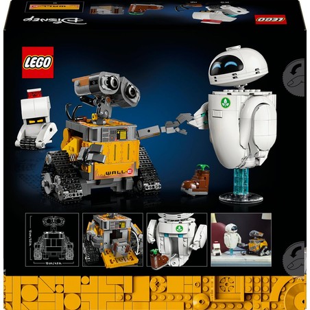 Construcción detallada Lego WallE proceso de montaje