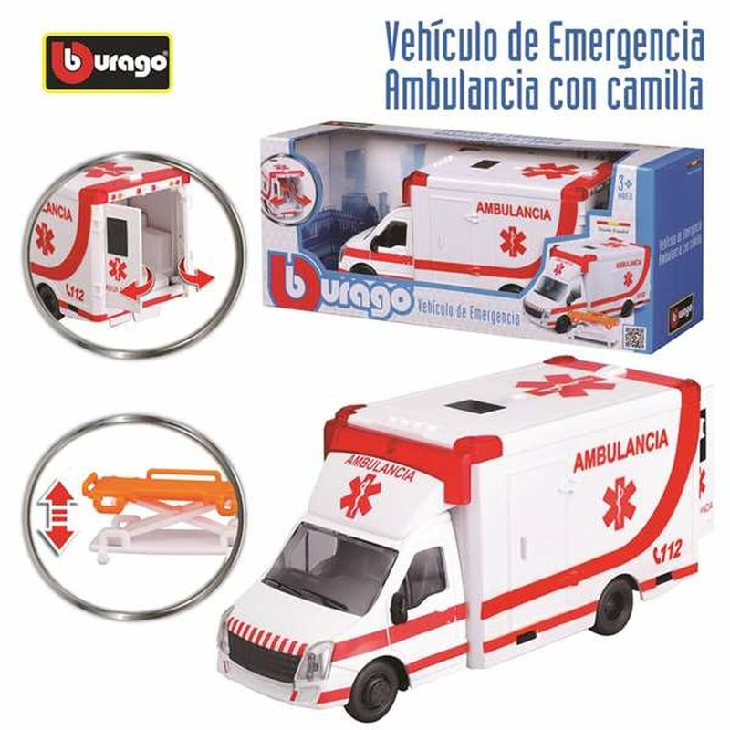 Coches juguete niños: Ambulancia Goliath 1:50 Realista