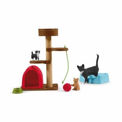 Figuras Acción Niños Schleich Playtime Gatos Adorables - Compra online en MegaJuguetes