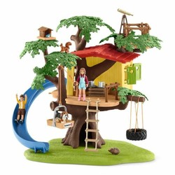 Figuras Acción Niños: Playset Schleich Casa Árbol Aventura 28 Piezas - Compra online en MegaJuguetes