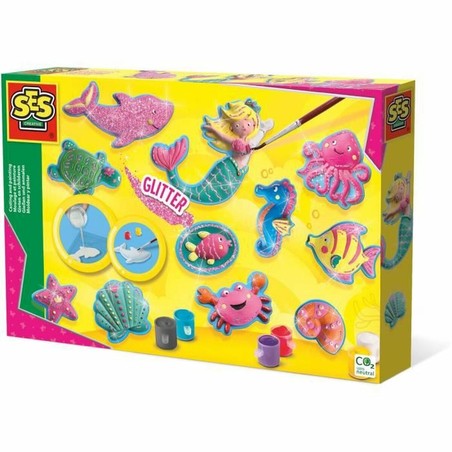 Manualidades Niños: Pasta de Modelar SES Creative Set Océano - Compra online en MegaJuguetes