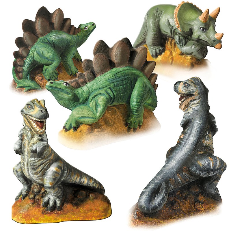 Manualidades Niños SES Creative: Set de Moldear Dinosaurios