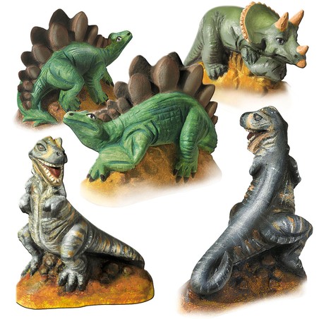 Manualidades Niños SES Creative: Set de Moldear Dinosaurios