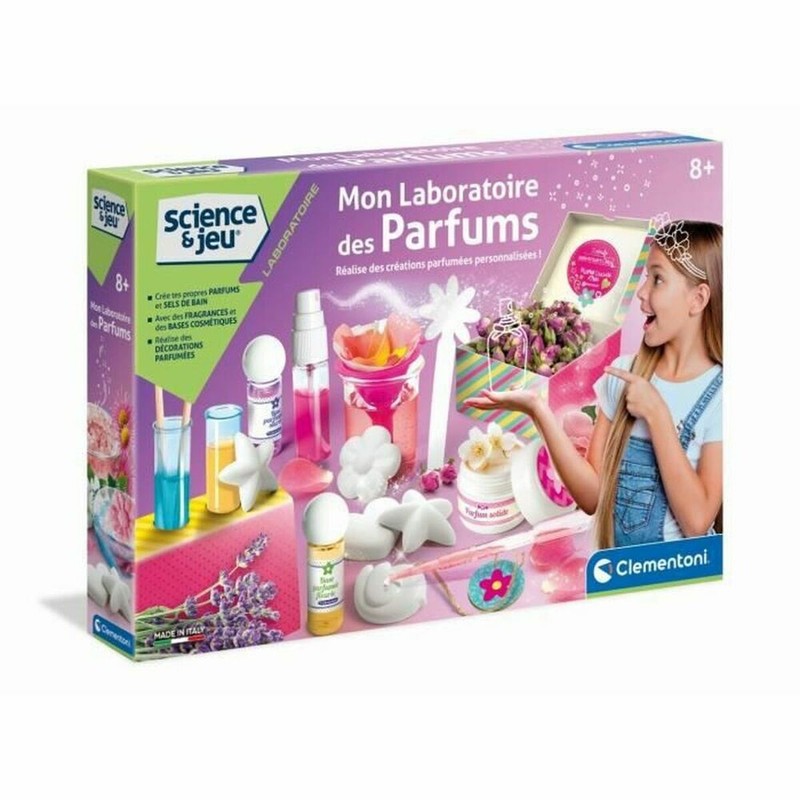 Manualidades Niños Clementoni My Fragrance Laboratory - Crea tus Perfumes - Compra online en MegaJuguetes
