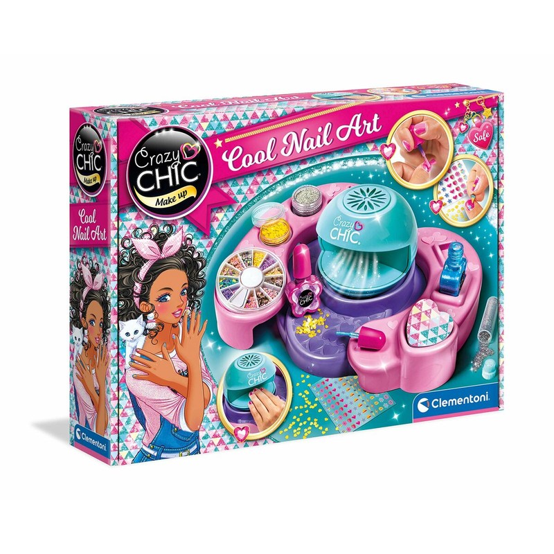 Set Manicura Infantil Clementoni Cool Nails Art Multicolor - Compra online en MegaJuguetes