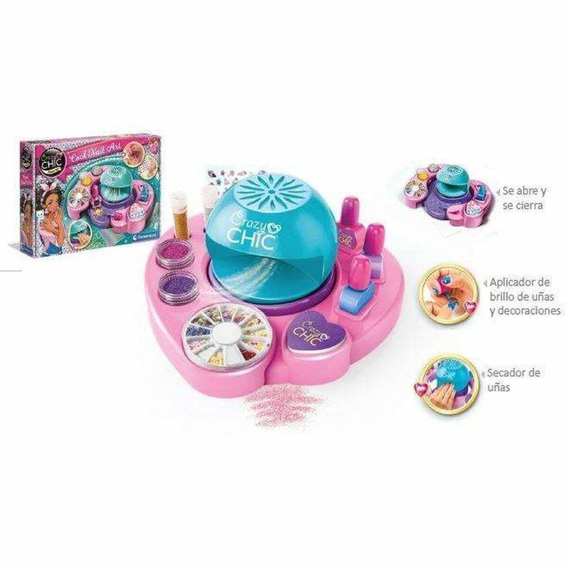 Set Manicura Infantil Clementoni Cool Nails Art Multicolor