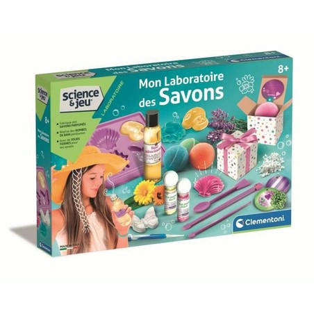 Manualidades Niños Clementoni My Soap Lab - Set de Jabones DIY - Compra online en MegaJuguetes