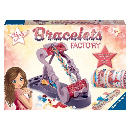 Manualidades Niños: Ravensburger Bracelets Factory - Kit para Crear Pulseras Únicas - Compra online en MegaJuguetes