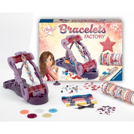 Manualidades Niños: Ravensburger Bracelets Factory - Kit para Crear Pulseras Únicas