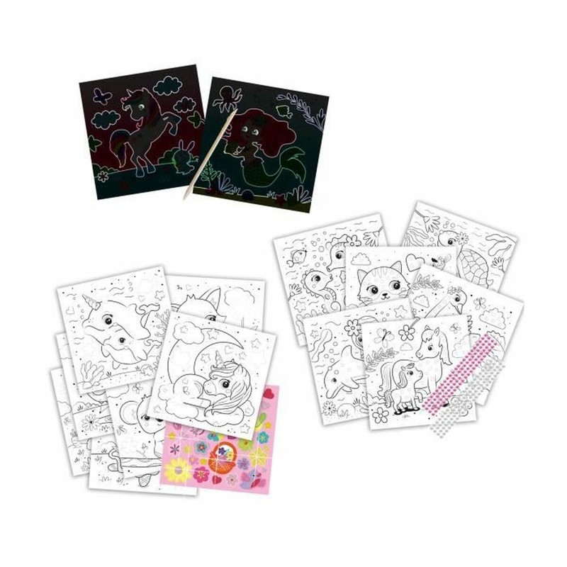 Manualidades Niños SES Creative Activity Colouring Book 3 en 1