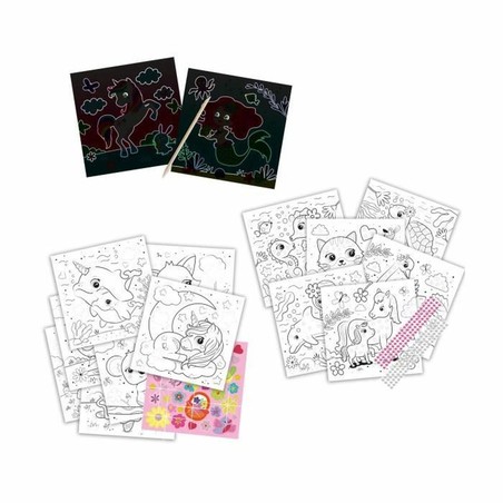 Manualidades Niños SES Creative Activity Colouring Book 3 en 1