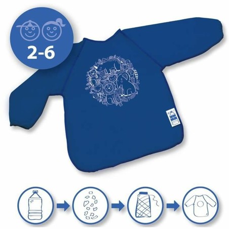 Manualidades Niños: Delantal para Colorear SES Creative Eco Reciclado
