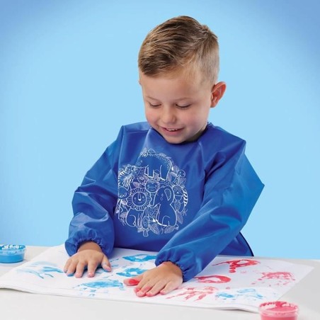 Manualidades Niños: Delantal para Colorear SES Creative Eco Reciclado