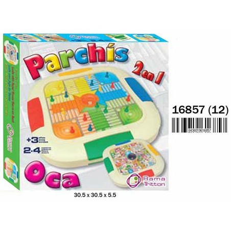 Juegos Habilidad Niños: Tablero de Parchís y Oca Clásico Familiar - Compra online en MegaJuguetes