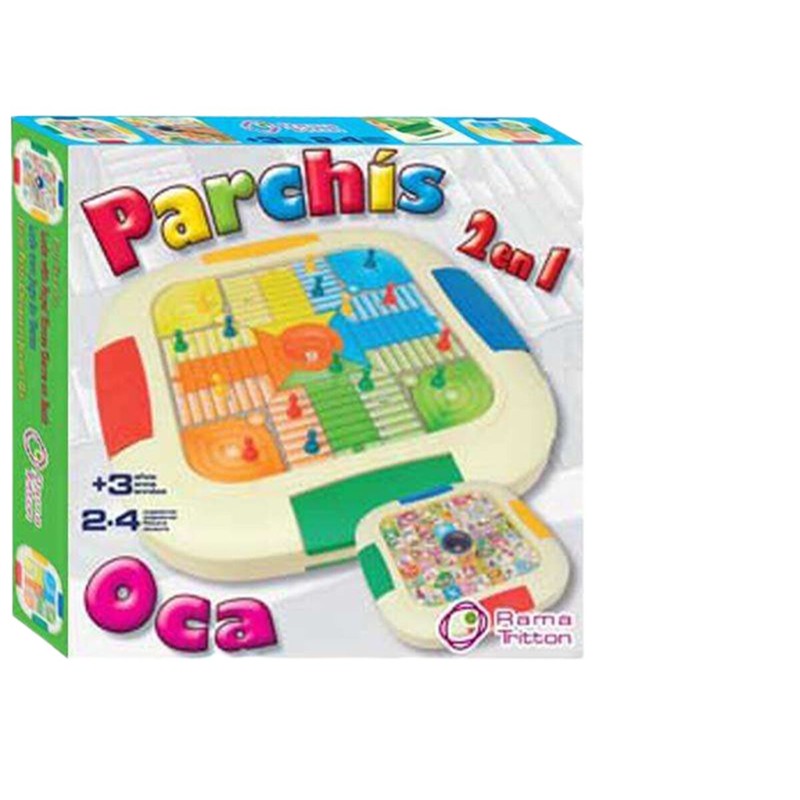 Juegos Habilidad Niños: Tablero de Parchís y Oca Clásico Familiar