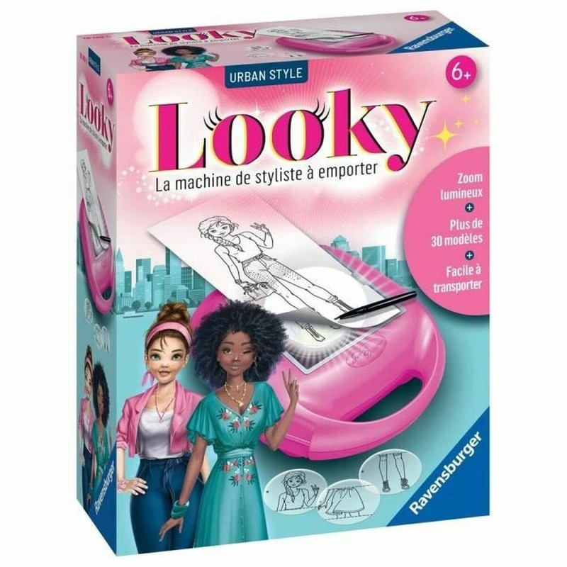 Manualidades Niños: Estudio de Moda Ravensburger Looky - Compra online en MegaJuguetes