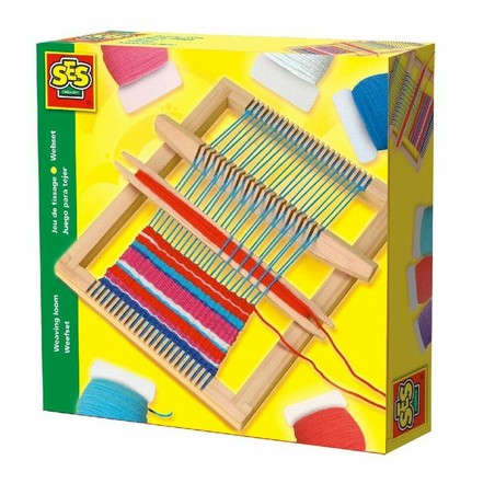 Manualidades Niños: Aprendo a Tejer SES Creative Weaving Set - Compra online en MegaJuguetes