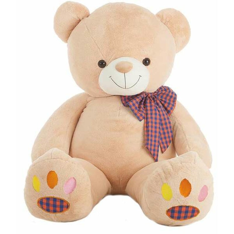 Peluches Niños: Oso Footprints Gigante 90 cm - Compra online en MegaJuguetes