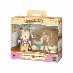 Figuras Acción Niños Sylvanian Families: Set Conejo Chocolate y Baño - Compra online en MegaJuguetes 2