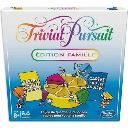 Juegos mesa niños Trivial Pursuit Familia Hasbro Edición 2018 - Compra online en MegaJuguetes