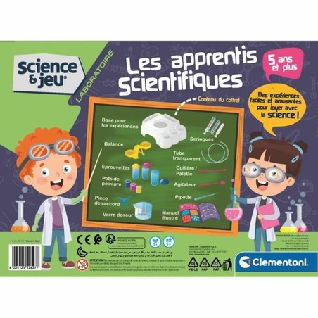 Juguetes Ciencia Niños Clementoni Laboratory - Kit Educativo