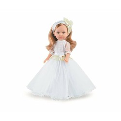Muñecas Niñas Marina & Pau: Muñeca Comunión Rubia 40 cm - Compra online en MegaJuguetes